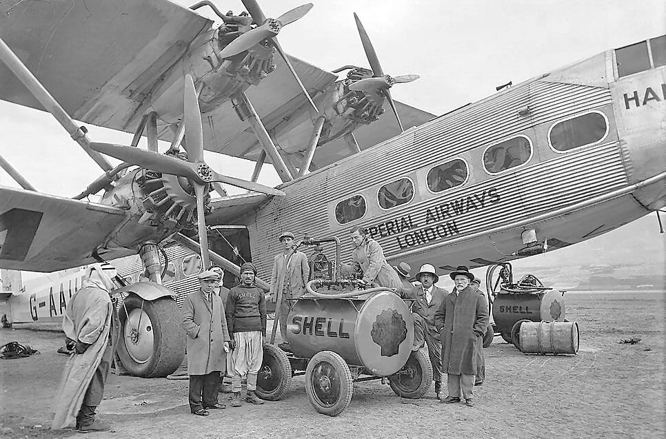 The Imperial Airways Handley Page HP.42 Hanno