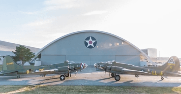 The restored Memphis Belle