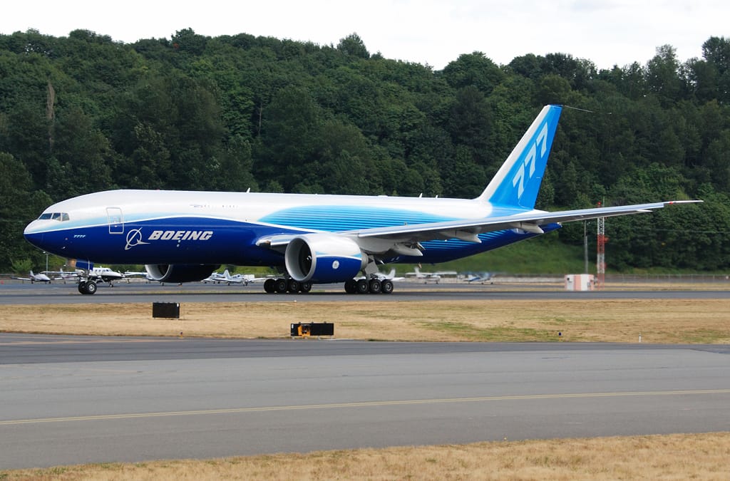Un Boeing 777 ha volato dalla Scozia all'Australia senza scalo.