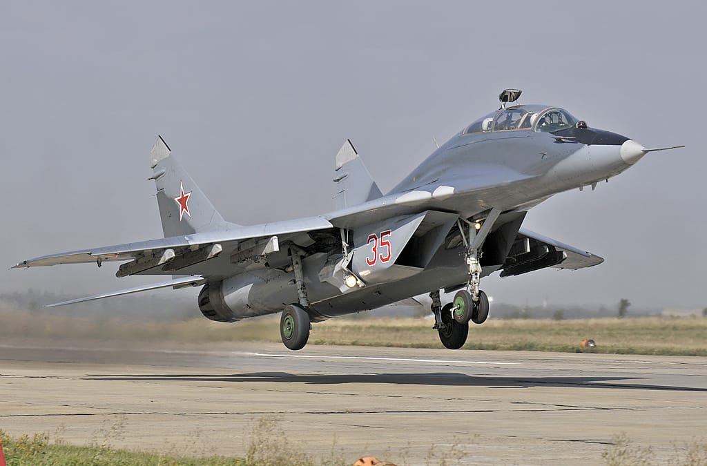First MiG-29 Edge of Space Video in HD