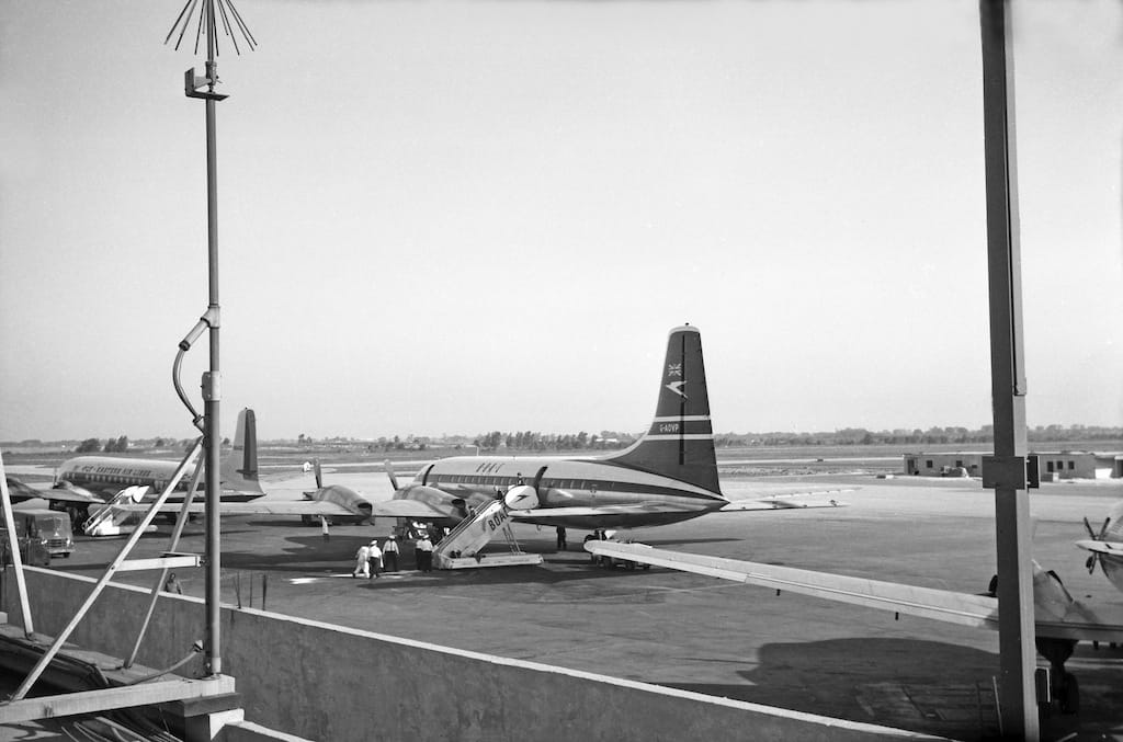 A BOAC Bristol Britannia, the Whispering Giant