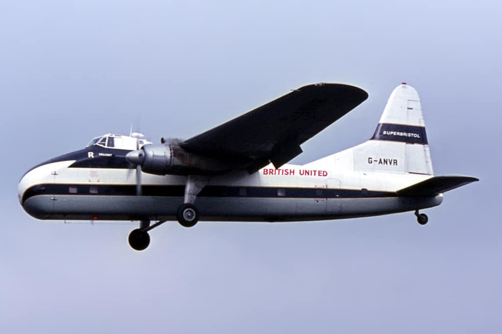 Bristol Type 170 Freighter with clamshell nose doors