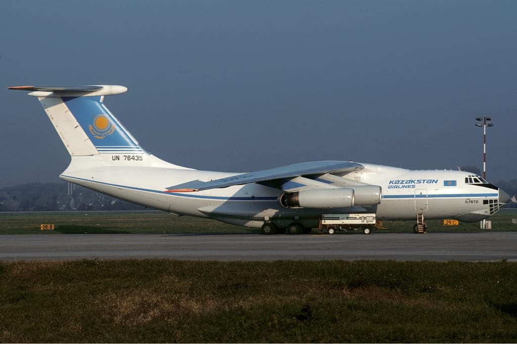 Kazakhstan Airlines Ilyushin Il-76TD