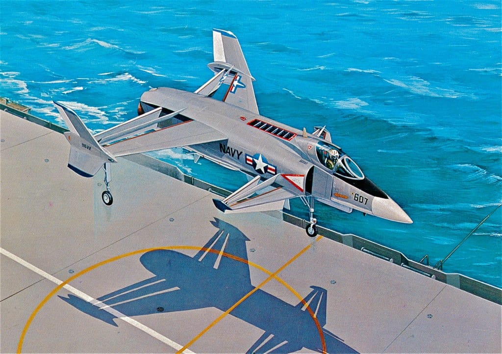 Rockwell XFV-12A prototype