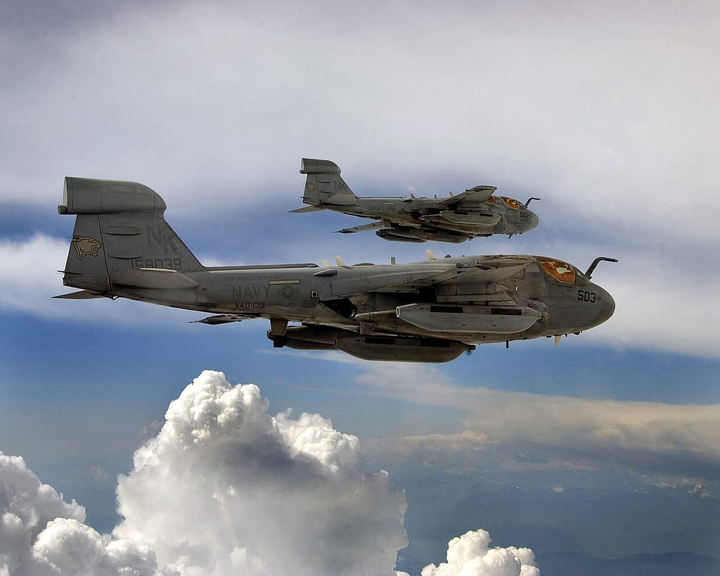 Grumman EA-6B Prowler electronic warfare aircraft
