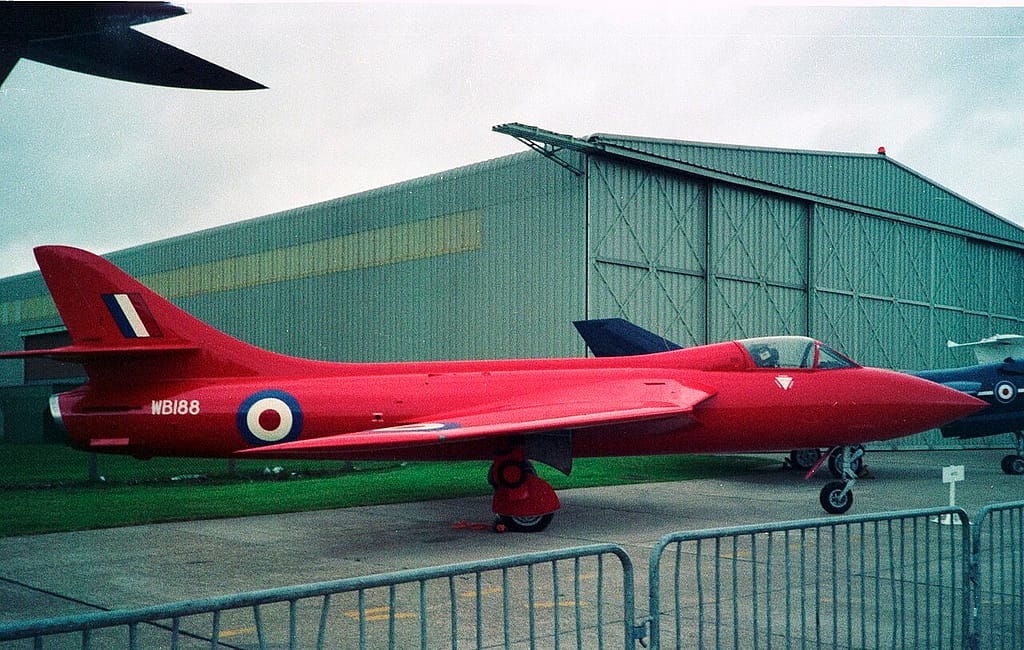 Hawker Hunter WB188, the red world-speed-record aircraft