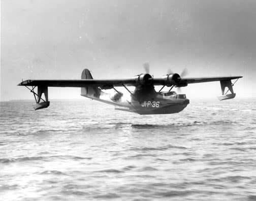 A Consolidated PBY Catalina flying boat