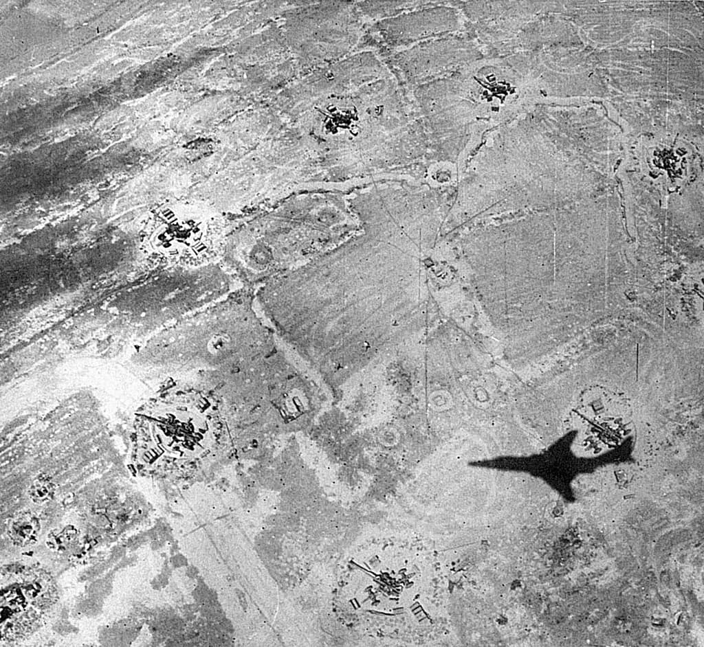 RF-101C Voodoo on a low-level reconnaissance run