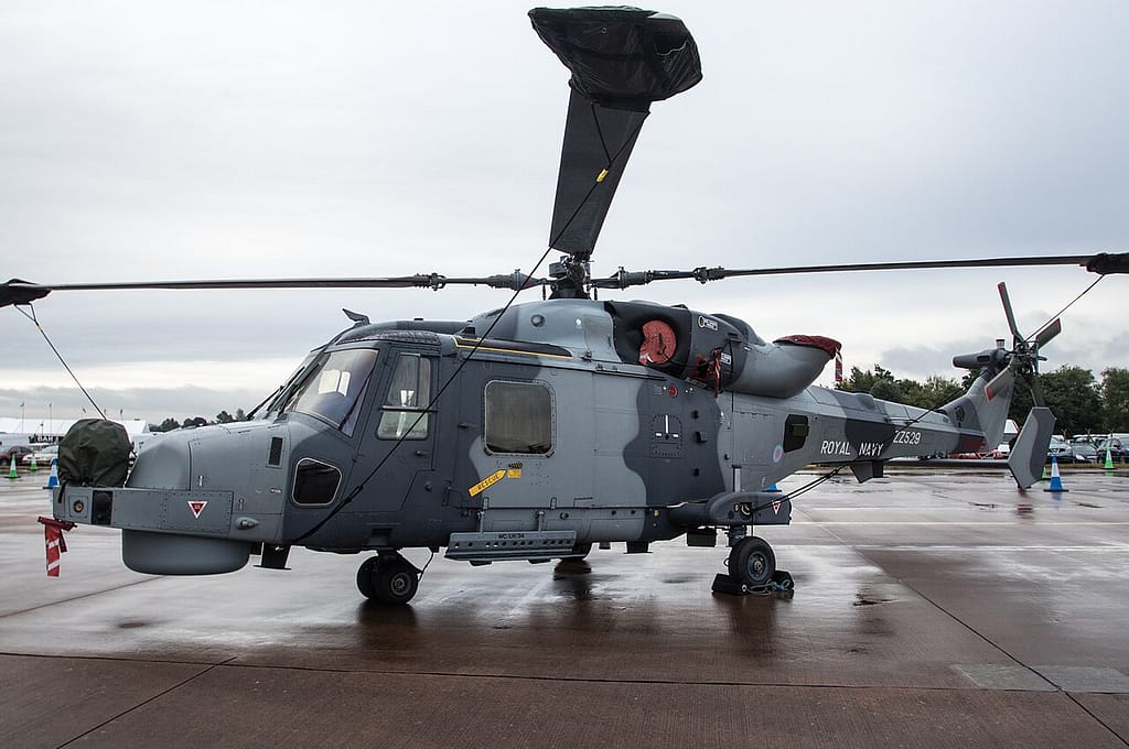 A Royal Navy Wildcat HMA2