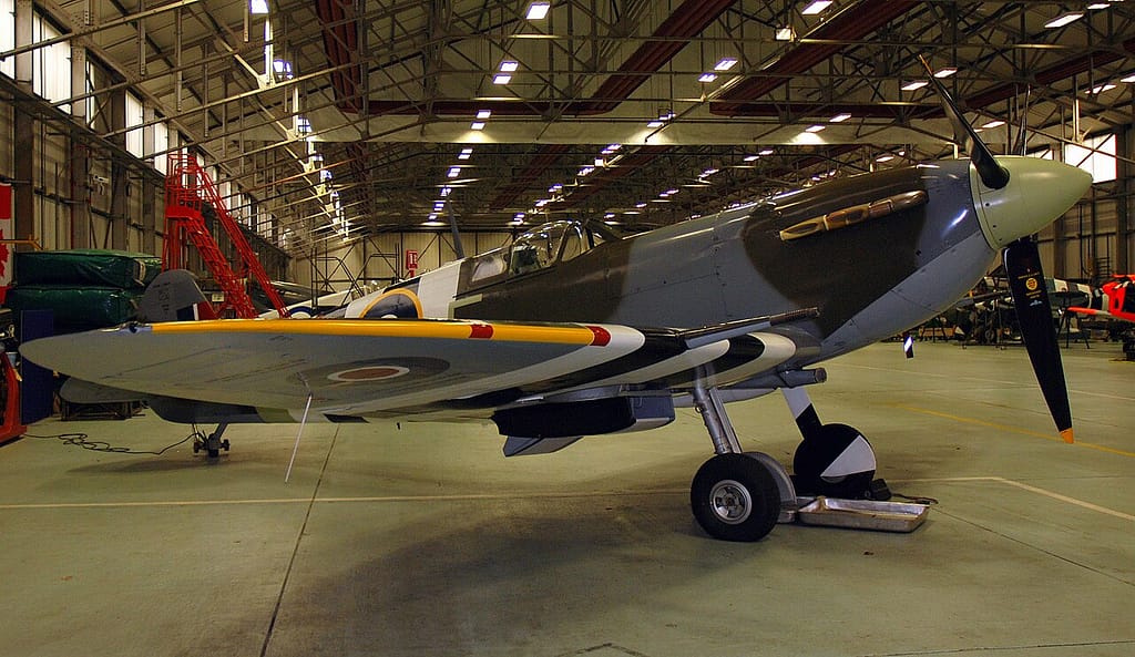 A preserved Spitfire Mk Vb