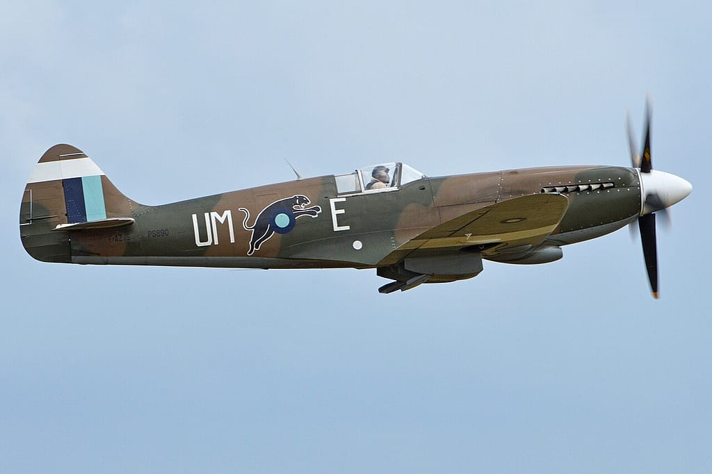 Supermarine Spitfire PR Mk XIX en vol