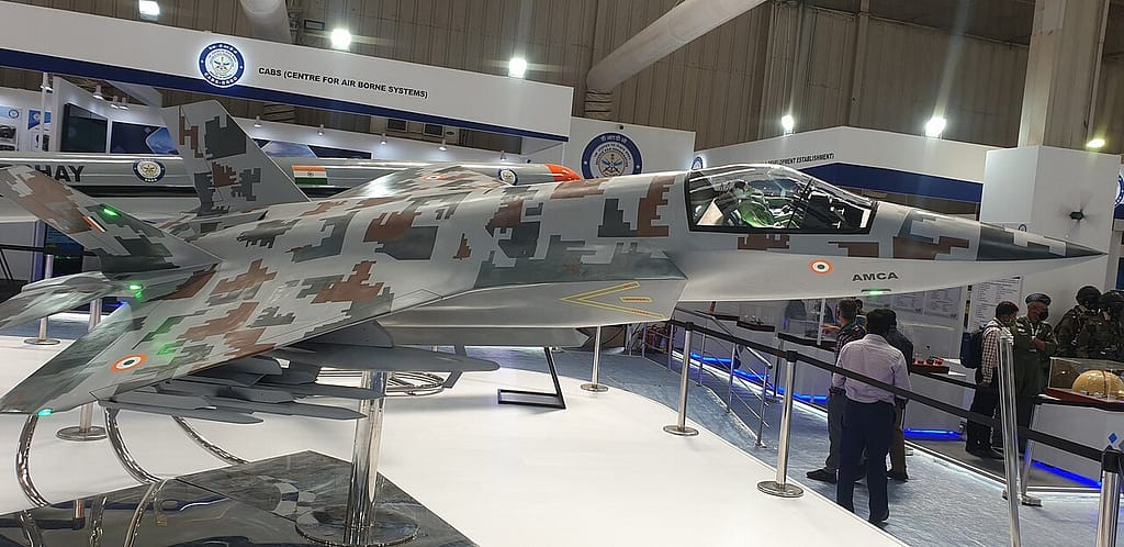 AMCA stealth fighter model