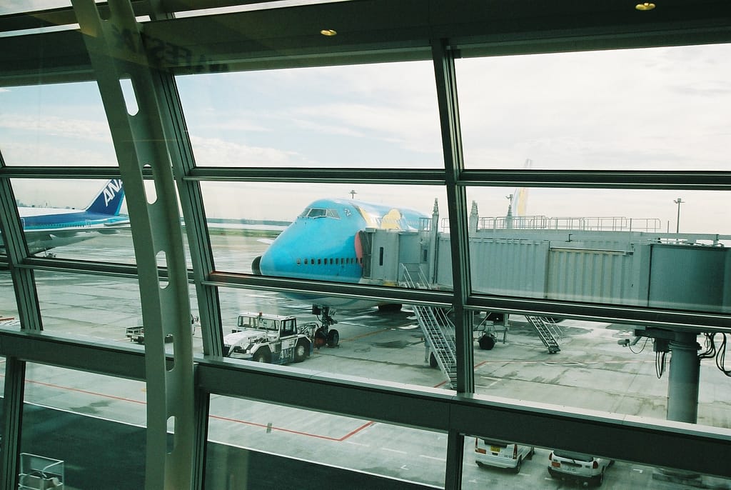 ANA Boeing 747-481D JA8964 in Pokemon Jet 99 livery at Tokyo Haneda