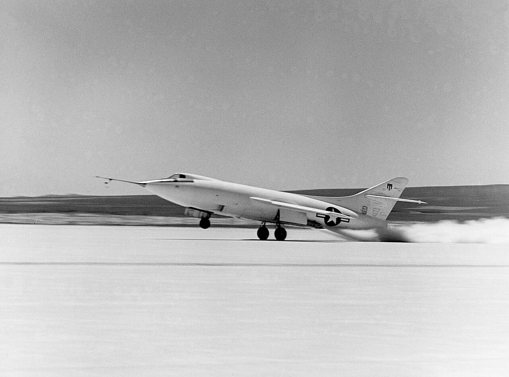Douglas D-558-2 Skyrocket taking off