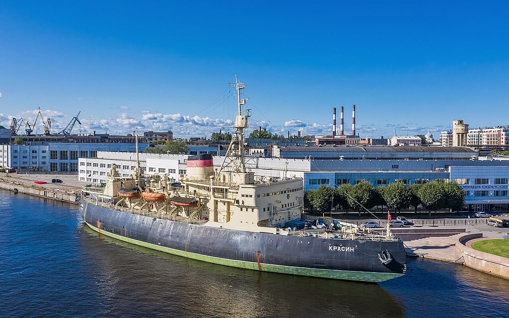 The icebreaker Krassin