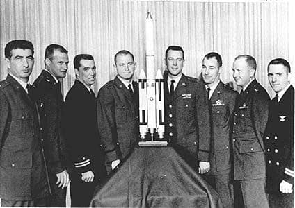The first group of Manned Orbiting Laboratory astronauts