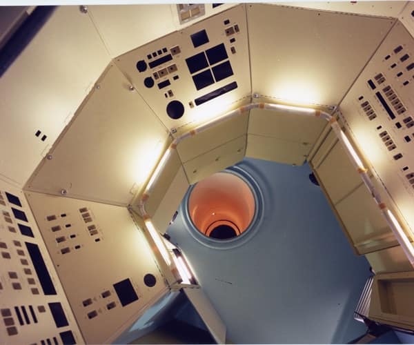 Mockup of the MOL laboratory module interior