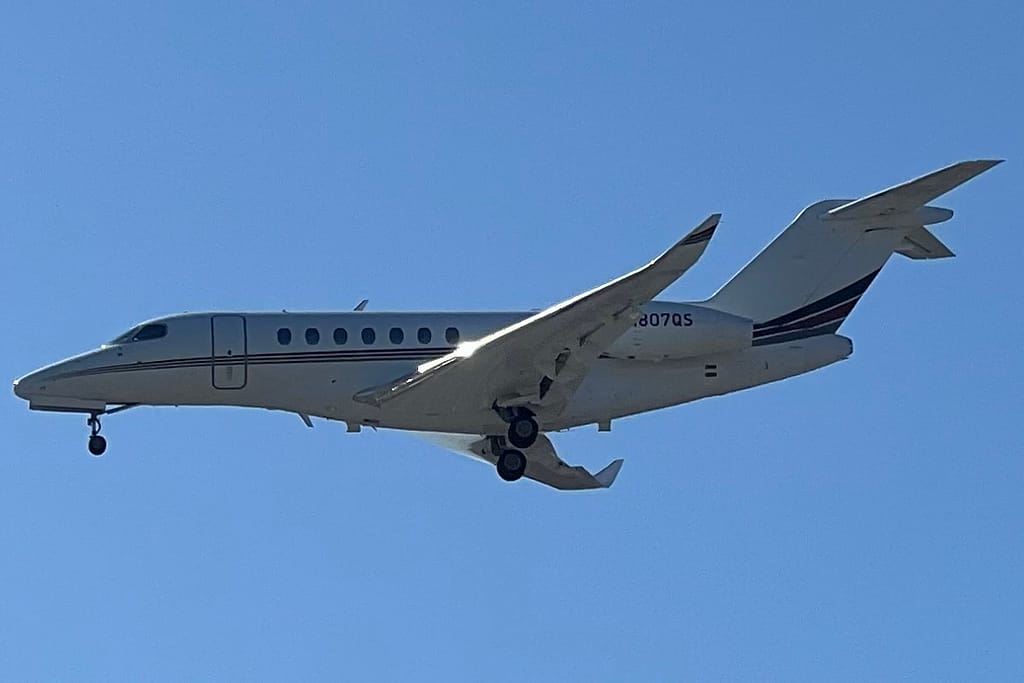 A NetJets Citation Longitude