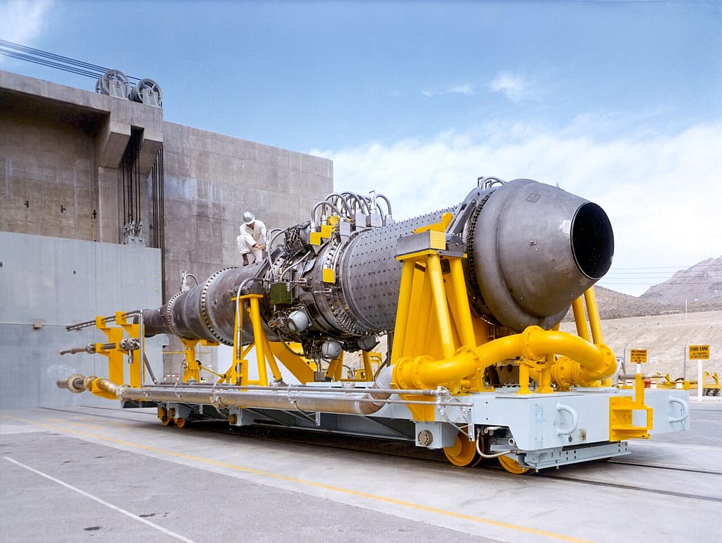 A Project Pluto reactor test