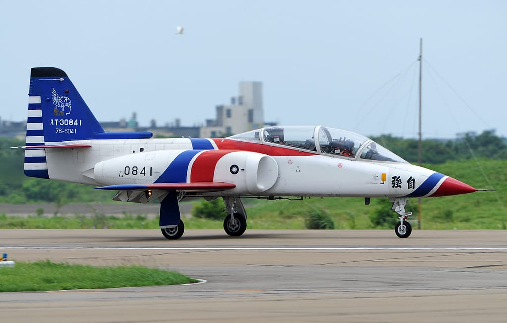 ROCAF AIDC AT-3 Tzu Chung jet trainer of the Republic of China Air Force