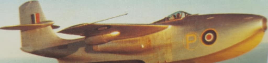 Saunders-Roe SR.A/1 in flight