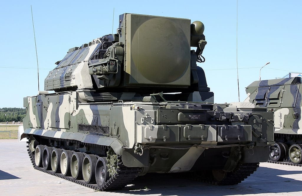 Tor-series short-range air defence system
