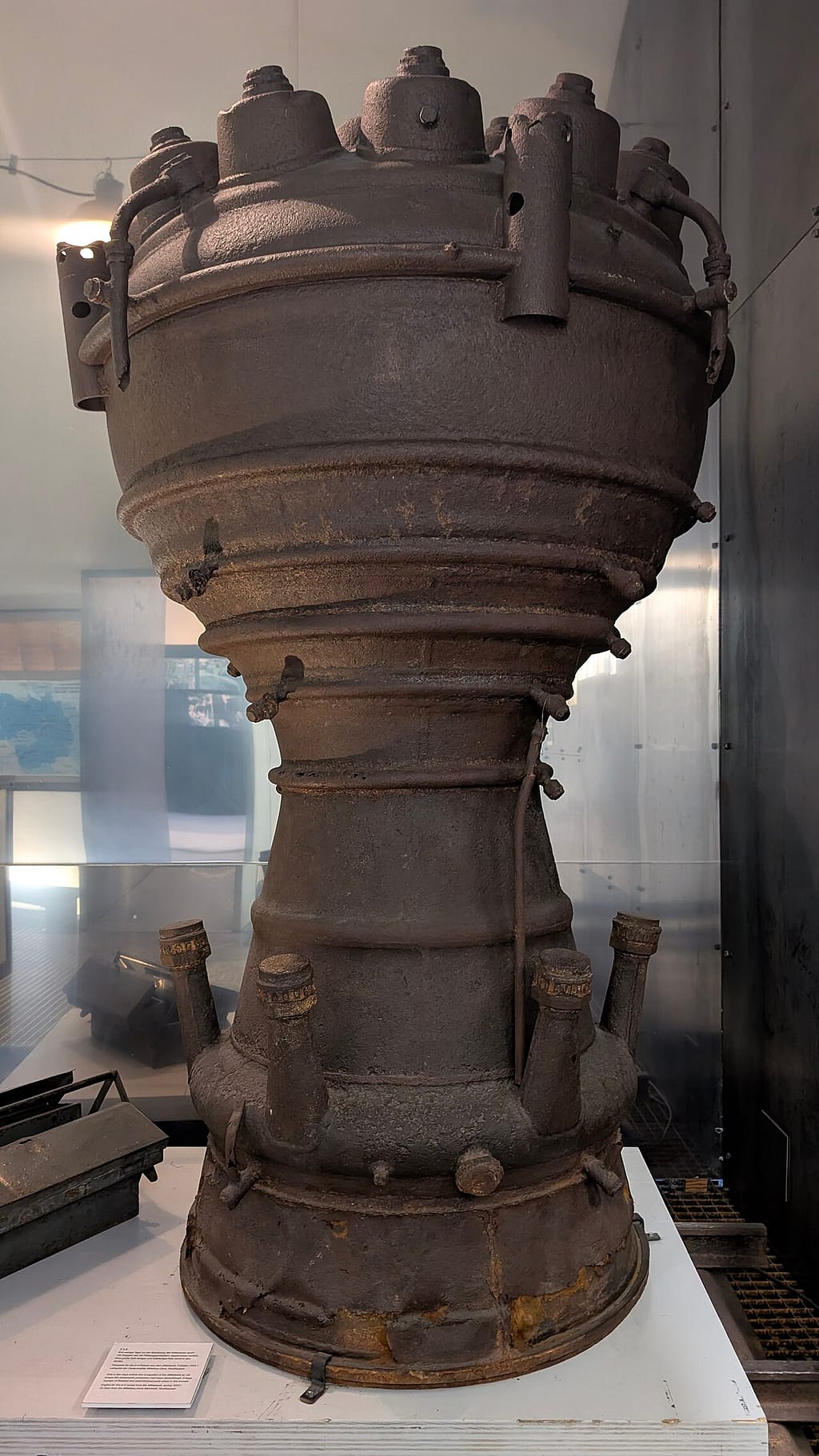 V-2 rocket engine at the Peenemünde museum