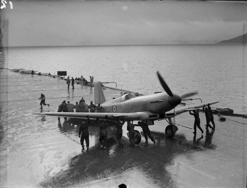 A Blackburn Firebrand during trials
