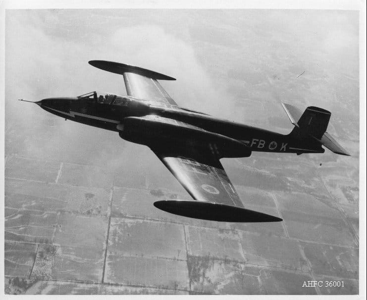 The Avro CF-100 Canuck prototype