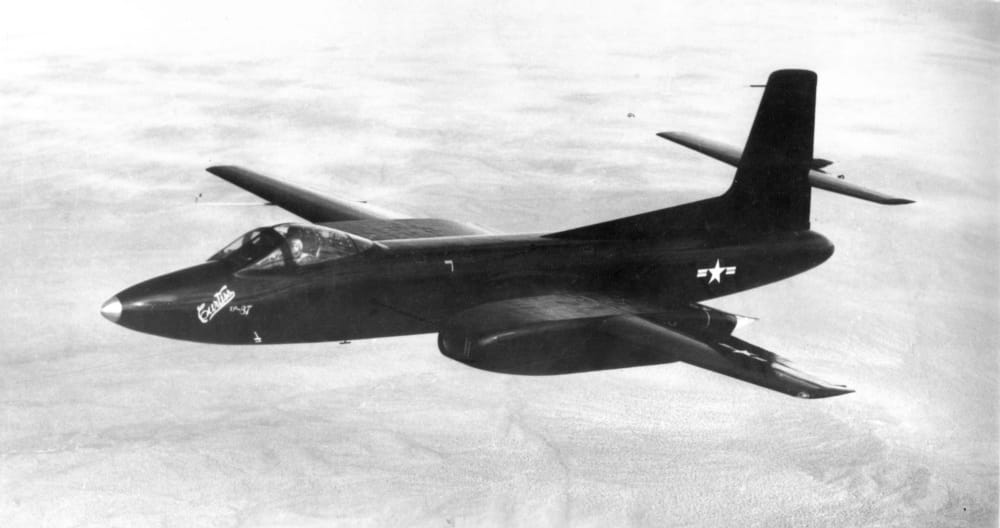 The Curtiss XF-87 Blackhawk