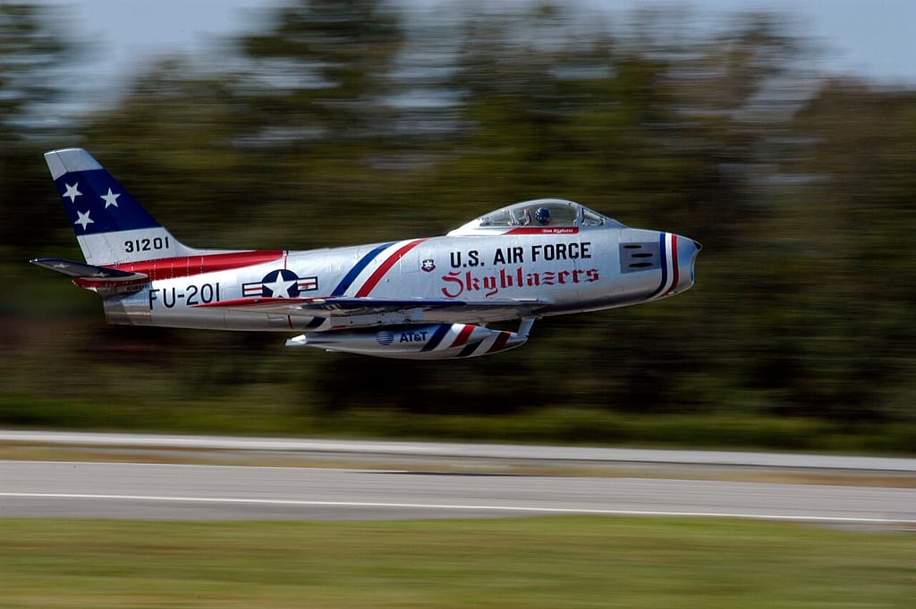 A North American F-86 Sabre