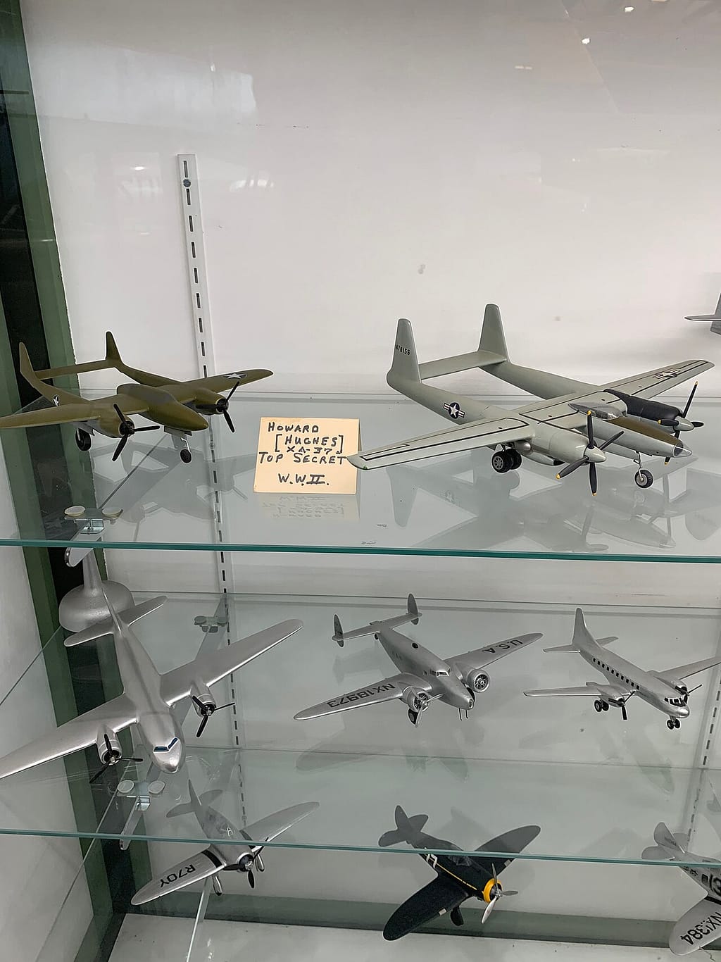 Models of the Hughes D-2 and XF-11