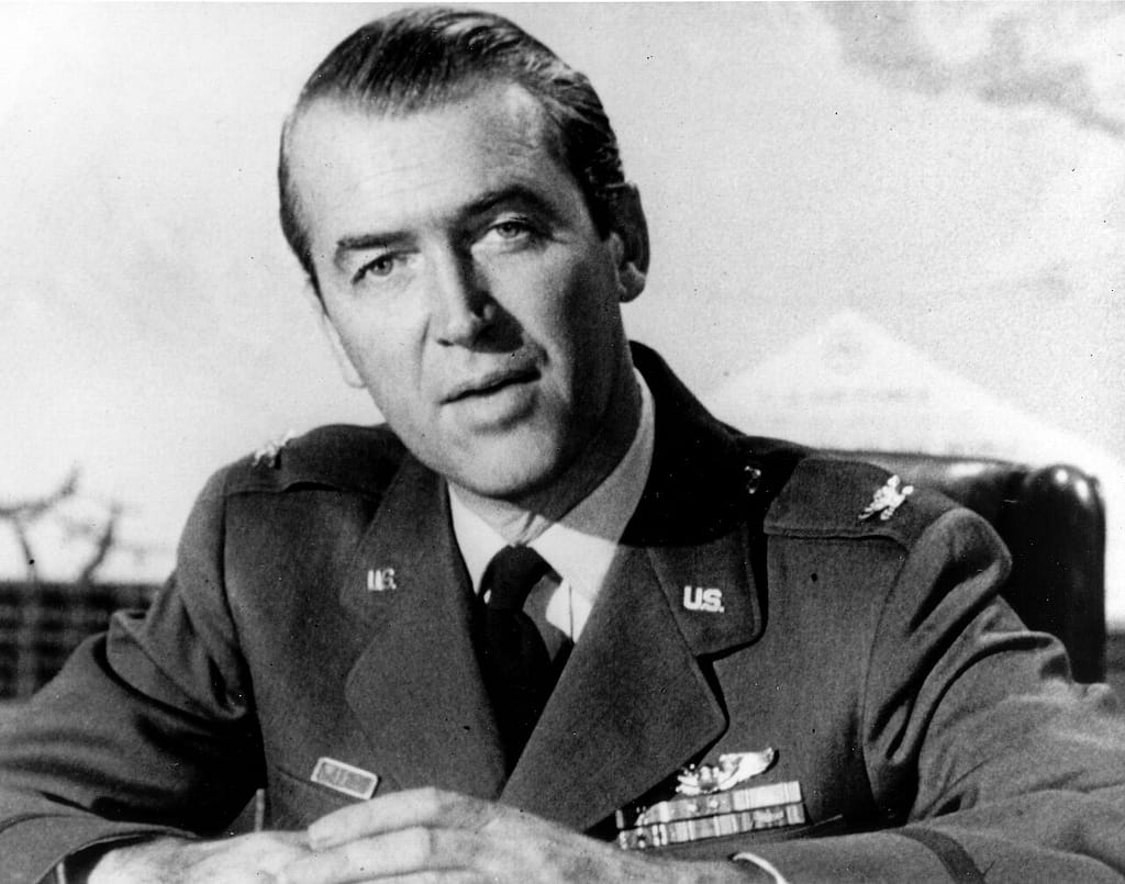 James Stewart in uniform