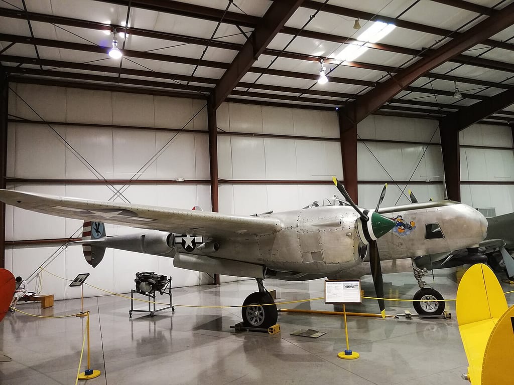 A Lockheed F-5 Lightning reconnaissance aircraft