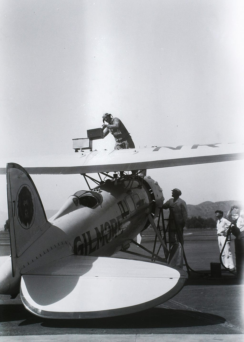 Turner’s Gilmore-liveried Lockheed Air Express