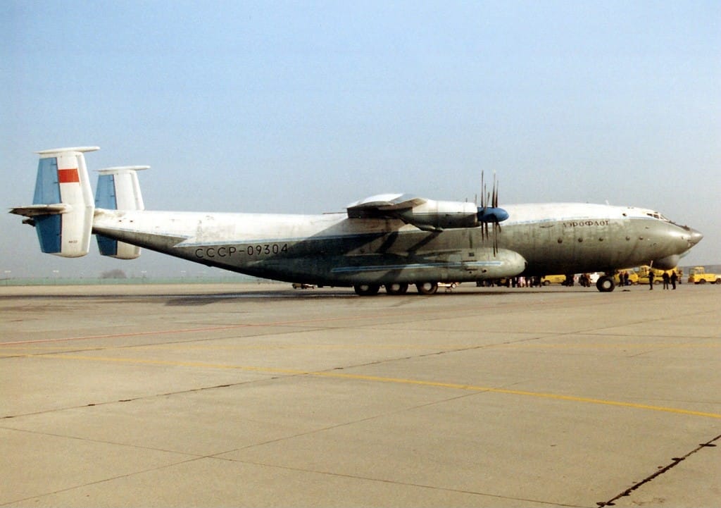 Antonov An-22 Antei in Aeroflot markings