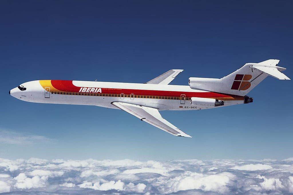 Boeing 727 airliner