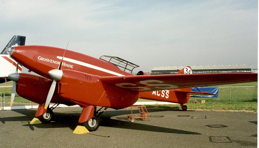 de Havilland DH.88 Comet G-ACSS Grosvenor House