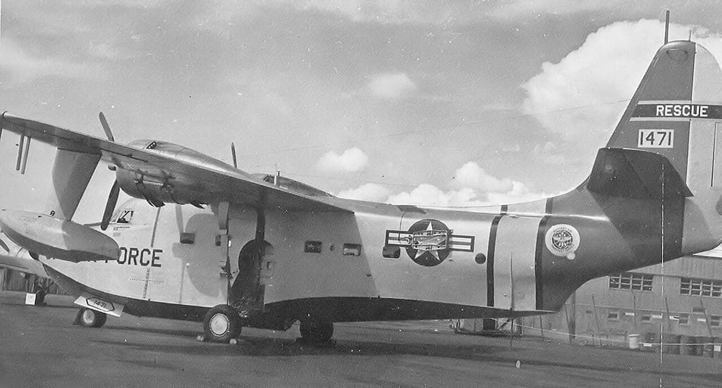 A USAF Air Rescue Grumman SA-16 Albatross