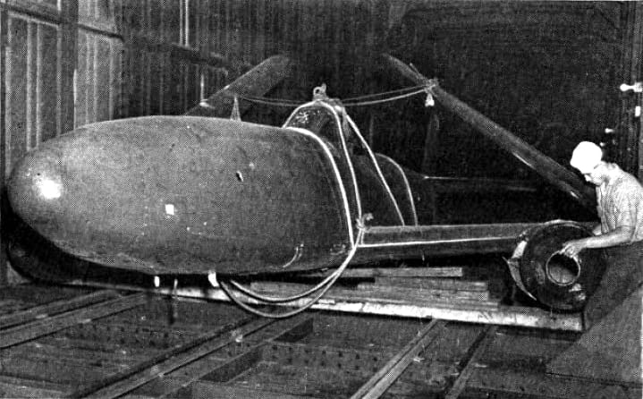 Captured Nakajima Kikka at NAS Norfolk, 1949