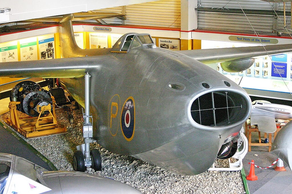 The preserved SR.A/1 TG263