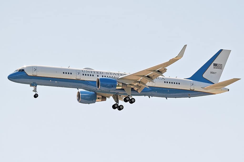 A U.S. Air Force C-32A