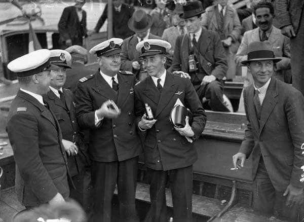 Captains Wilcockson and Bennett