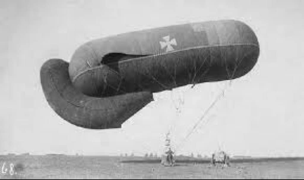 WWI observation balloons