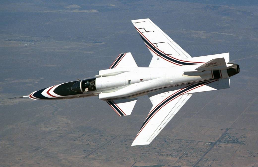 The Jet With Its Wings on Backwards