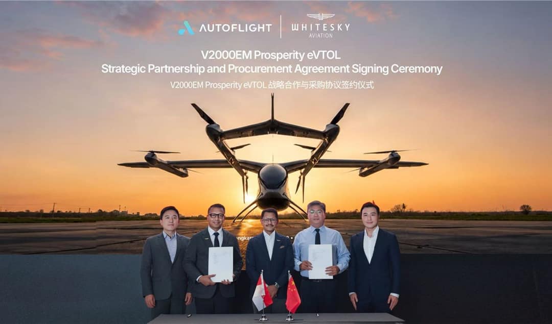 Indonesia Signs for 60 Electric Air Taxis