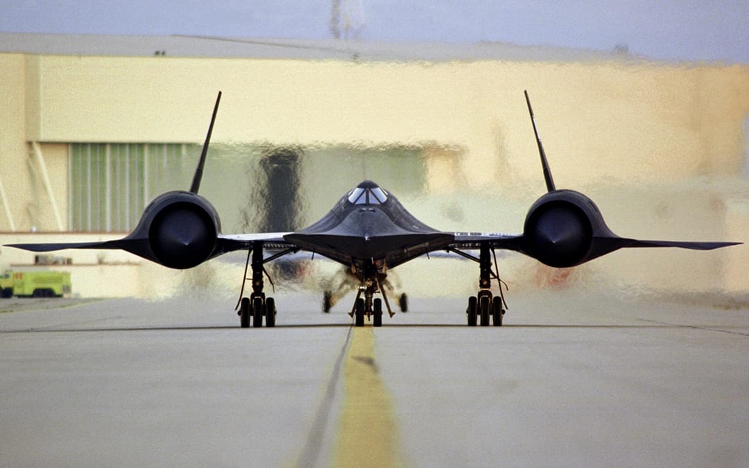 L'aereo più veloce del mondo: l'SR-71 Blackbird.