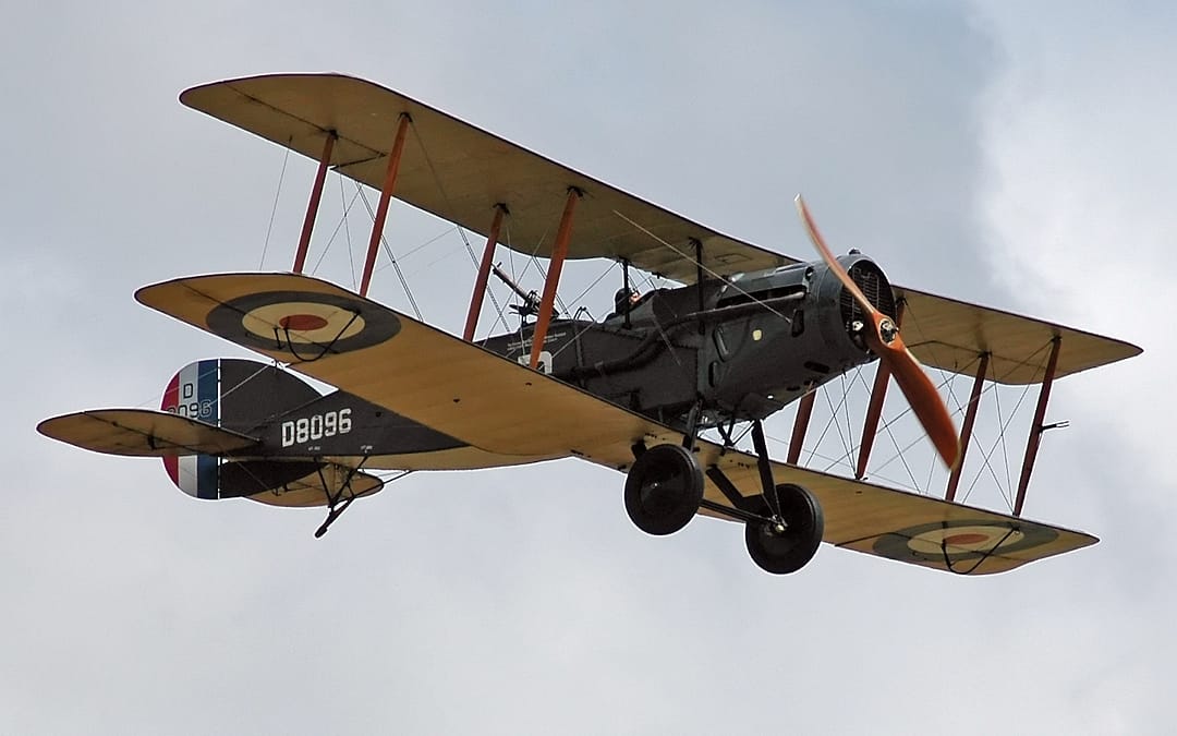 El artillero de la Primera Guerra Mundial que se cayó de su avión y aterrizó de nuevo en...