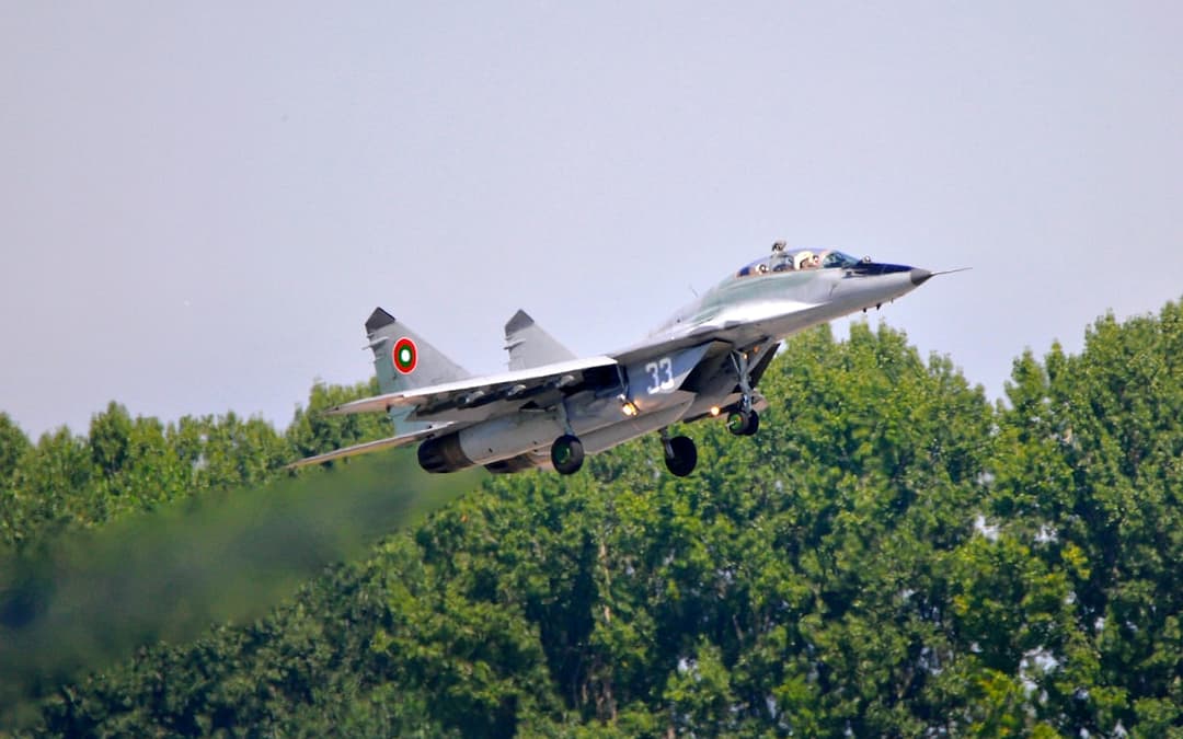 Codice 7500: il MiG-29 bulgaro decolla all'improvviso