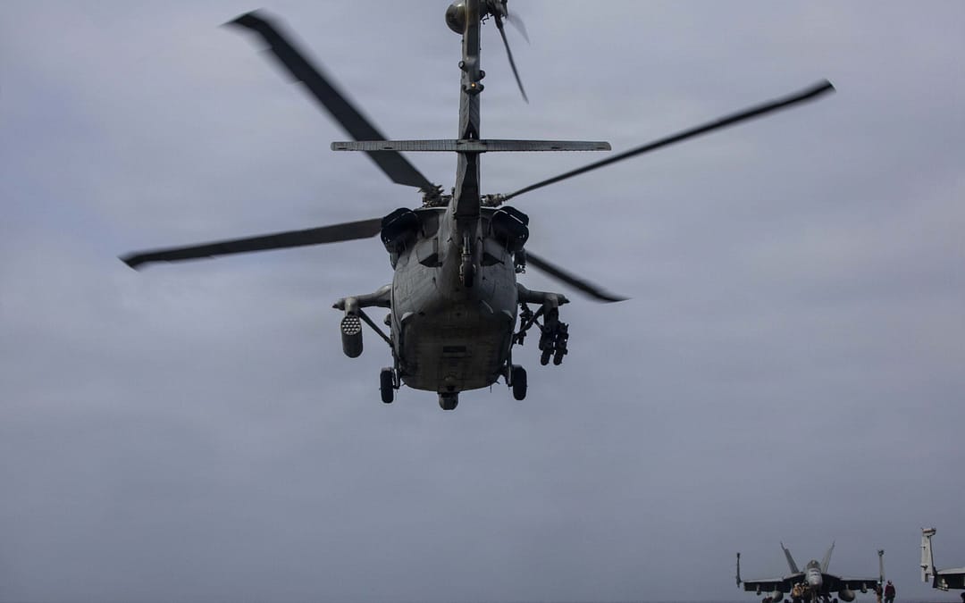 Seahawk Down dans la mer d'Arabie
